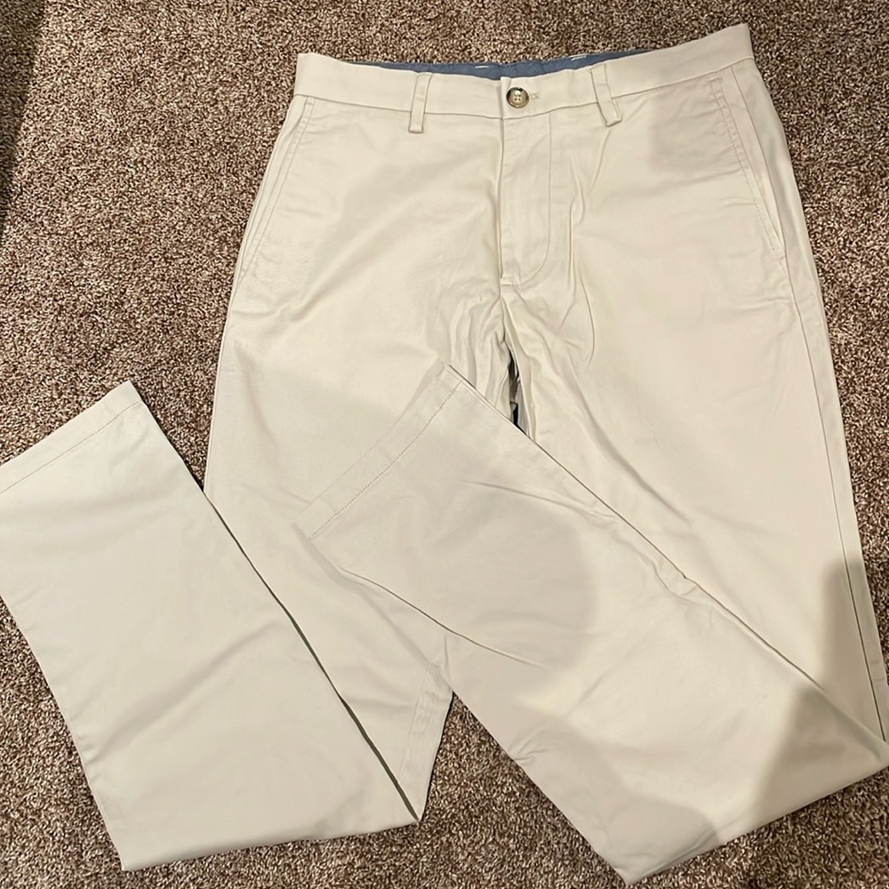 Tan Chino Trousers Slim